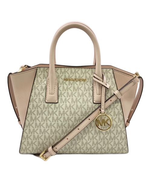MICHAEL KORS（マイケルコース）MICHAEL KORS (マイケルコース) 2WAYショルダーバッグ ピンクの古着・服飾アイテム