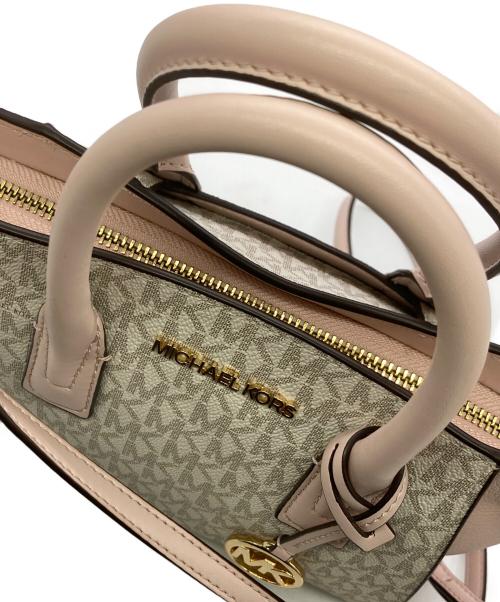 MICHAEL KORS（マイケルコース）MICHAEL KORS (マイケルコース) 2WAYショルダーバッグ ピンクの古着・服飾アイテム