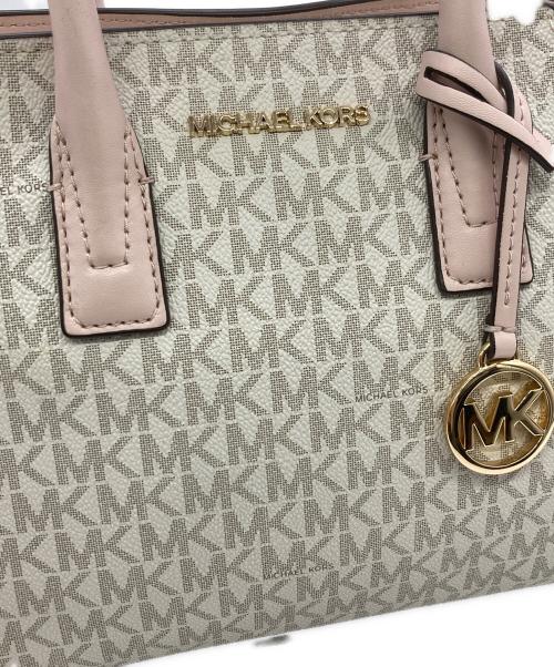 MICHAEL KORS（マイケルコース）MICHAEL KORS (マイケルコース) 2WAYショルダーバッグ ピンクの古着・服飾アイテム