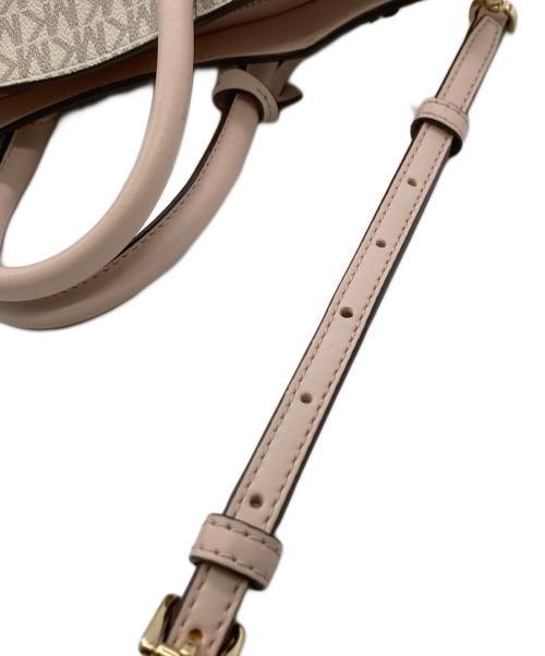 MICHAEL KORS（マイケルコース）MICHAEL KORS (マイケルコース) 2WAYショルダーバッグ ピンクの古着・服飾アイテム