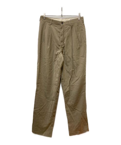 Eddie Bauer（エディーバウアー）Eddie Bauer (エディーバウアー) AKAタックパンツ ベージュ サイズ:	SIZE 33の古着・服飾アイテム