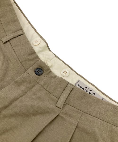 Eddie Bauer（エディーバウアー）Eddie Bauer (エディーバウアー) AKAタックパンツ ベージュ サイズ:	SIZE 33の古着・服飾アイテム