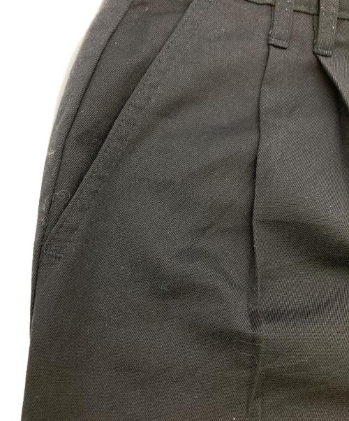 Dickies（ディッキーズ）Dickies (ディッキーズ) 80s2タックパンツ ブラック サイズ:	SIZE 12の古着・服飾アイテム