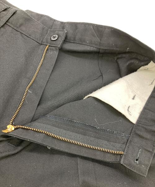 Dickies（ディッキーズ）Dickies (ディッキーズ) 80s2タックパンツ ブラック サイズ:	SIZE 12の古着・服飾アイテム