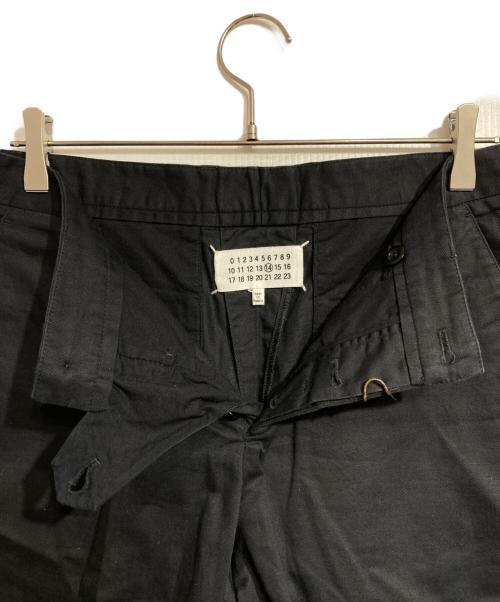 Maison Martin Margiela（メゾンマルタンマルジェラ）Maison Martin Margiela (メゾンマルタンマルジェラ) ハーフパンツ ブラック サイズ:46の古着・服飾アイテム
