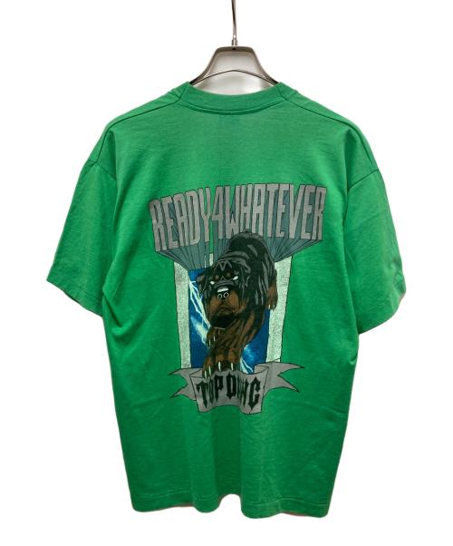 USED（ユーズド）USED (ユーズド) 90SプリントTシャツ グリーン サイズ:Lの古着・服飾アイテム