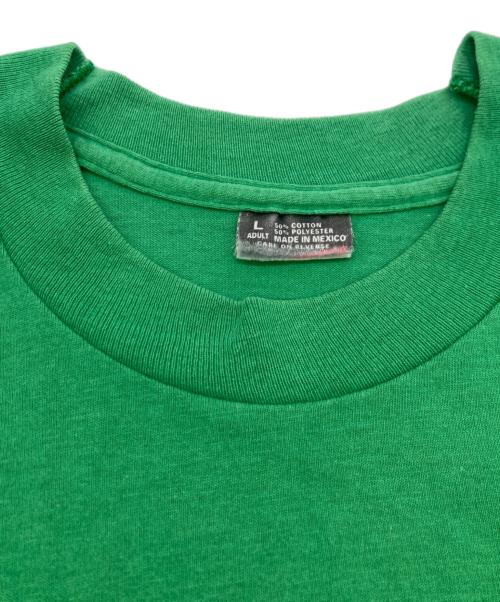 USED（ユーズド）USED (ユーズド) 90SプリントTシャツ グリーン サイズ:Lの古着・服飾アイテム