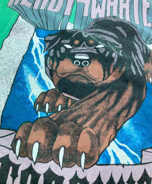 USED（ユーズド）USED (ユーズド) 90SプリントTシャツ グリーン サイズ:Lの古着・服飾アイテム