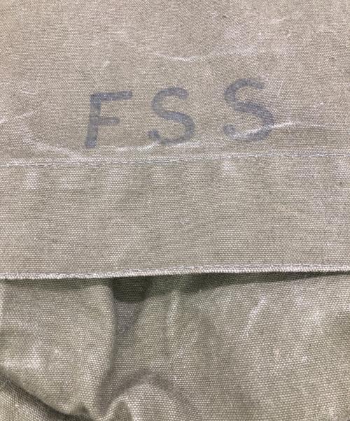 US FOREST SERVICE（ユーエス・フォレスト・サービス）US FOREST SERVICE (ユーエス・フォレスト・サービス) キャンバスミリタリーバックパック オリーブ サイズ:Free(実寸参照）の古着・服飾アイテム