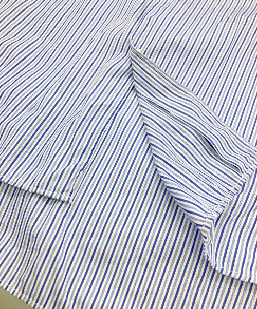 COOTIE PRODUCTIONS（クーティープロダクツ）COOTIE PRODUCTIONS (クーティープロダクツ) ストライプシャツ ブルー サイズ:Sの古着・服飾アイテム
