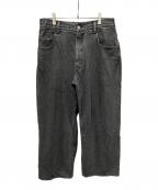 COOTIE PRODUCTIONSクーティープロダクツ）の古着「5 Pocket Easy Baggy Pants」｜ブラック