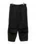 Diaspora Skateboards（ディアスポラスケートボードズ）の古着「Mil Wide Pants」｜ブラック