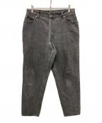 LEVI'Sリーバイス）の古着「550 RELAXED FITブラックデニムパンツ」｜ブラック