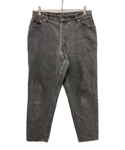 LEVI'S（リーバイス）LEVI'S (リーバイス) 550 RELAXED FITブラックデニムパンツ ブラック サイズ:-の古着・服飾アイテム