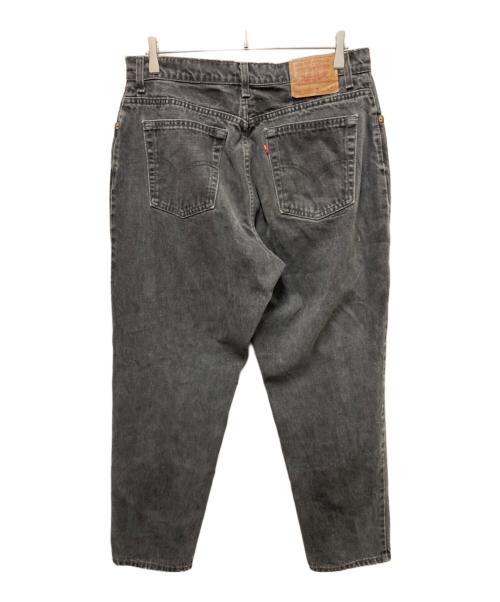 LEVI'S（リーバイス）LEVI'S (リーバイス) 550 RELAXED FITブラックデニムパンツ ブラック サイズ:-の古着・服飾アイテム