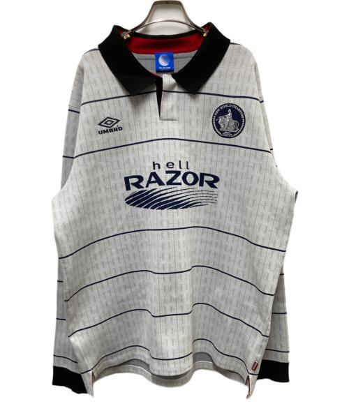 UMBRO（アンブロ）UMBRO (アンブロ) HELLRAZOR (ヘルレイザー) F.C 25-26 KIT グレー サイズ:XLの古着・服飾アイテム