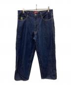 HELLRAZORヘルレイザー）の古着「BAGGIE DENIM PANTS」｜インディゴ