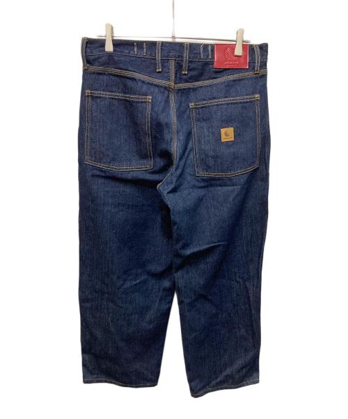 HELLRAZOR（ヘルレイザー）HELLRAZOR (ヘルレイザー) BAGGIE DENIM PANTS インディゴ サイズ:Mの古着・服飾アイテム