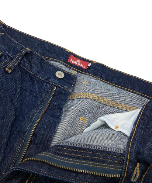HELLRAZOR（ヘルレイザー）HELLRAZOR (ヘルレイザー) BAGGIE DENIM PANTS インディゴ サイズ:Mの古着・服飾アイテム