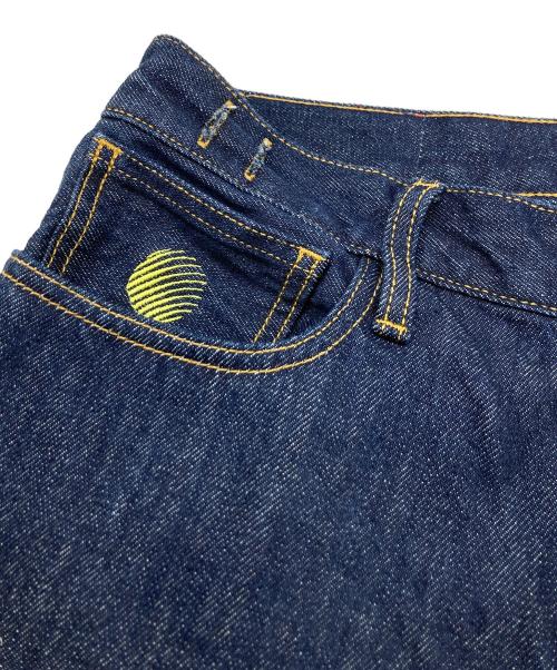 HELLRAZOR（ヘルレイザー）HELLRAZOR (ヘルレイザー) BAGGIE DENIM PANTS インディゴ サイズ:Mの古着・服飾アイテム