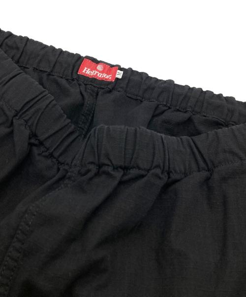 HELLRAZOR（ヘルレイザー）HELLRAZOR (ヘルレイザー) EASY CARGO PANTS ブラック サイズ:Mの古着・服飾アイテム