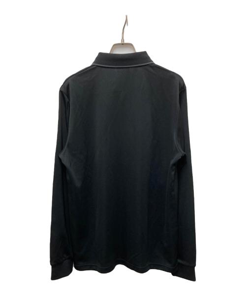 adidas（アディダス）adidas (アディダス) Spezial FC Long-Sleeve Polo ブラック サイズ:Ｌ 未使用品の古着・服飾アイテム