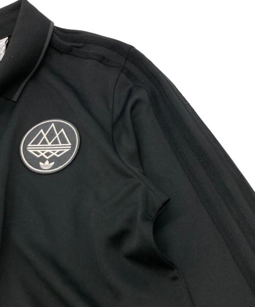 adidas（アディダス）adidas (アディダス) Spezial FC Long-Sleeve Polo ブラック サイズ:Ｌ 未使用品の古着・服飾アイテム