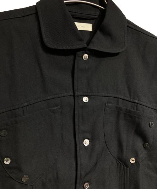 steaf（スティーフ）steaf (スティーフ) LIVESTOCK SHIRT/ライブストックシャツ ブラック サイズ:Lの古着・服飾アイテム