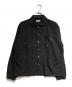 steaf（スティーフ）の古着「LIVESTOCK SHIRT/ライブストックシャツ」｜ブラック