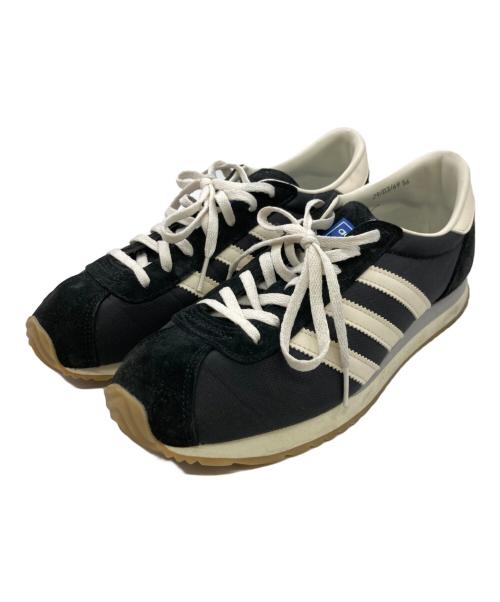 adidas（アディダス）adidas (アディダス) PAMPANGA SPZL CORE ブラック×ホワイト サイズ:26cmの古着・服飾アイテム