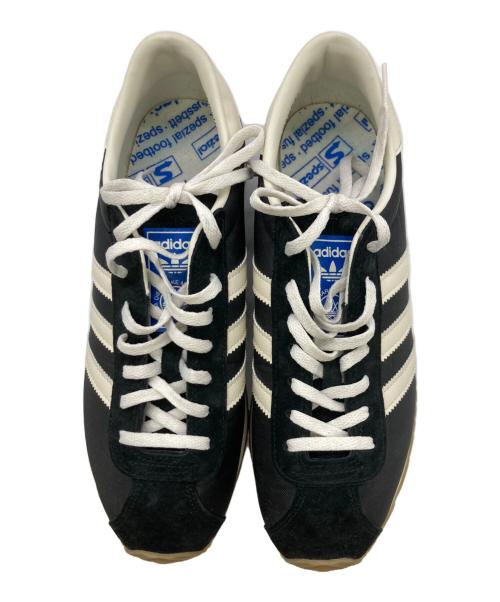 adidas（アディダス）adidas (アディダス) PAMPANGA SPZL CORE ブラック×ホワイト サイズ:26cmの古着・服飾アイテム