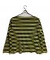 OUTIL (ウティ) バスクシャツ/Basque shirt イエロー×ブラック サイズ:2：7000円