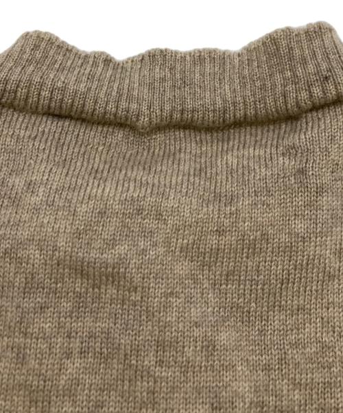 MARNI（マルニ）MARNI (マルニ) ショートスリーブニット ブラウン×ブラック サイズ:38の古着・服飾アイテム