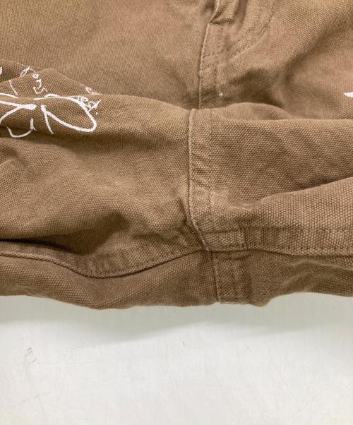 Knuth Marf（クヌースマーフ）Knuth Marf (クヌースマーフ) high waist tattoo pants/ハイウェストタトゥーパンツ ブラウン サイズ:sの古着・服飾アイテム