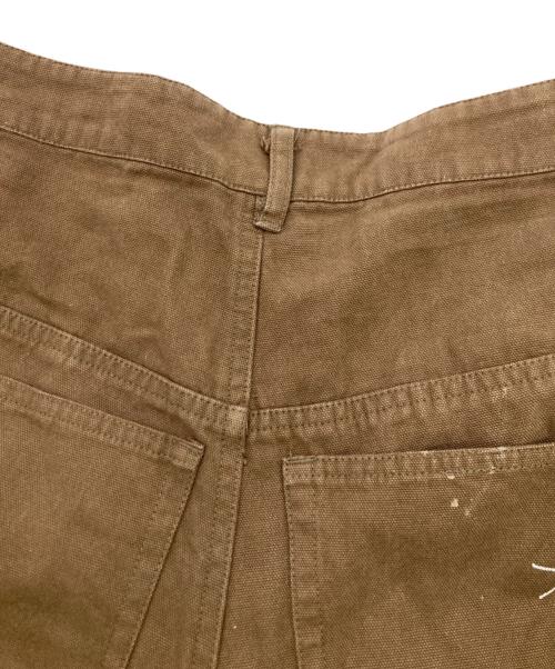 Knuth Marf（クヌースマーフ）Knuth Marf (クヌースマーフ) high waist tattoo pants/ハイウェストタトゥーパンツ ブラウン サイズ:sの古着・服飾アイテム