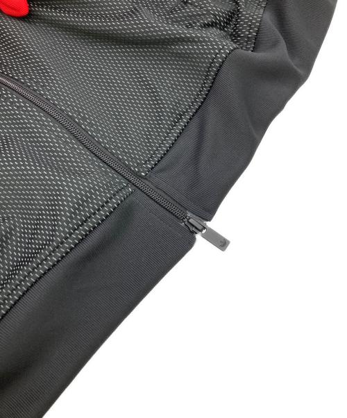 adidas（アディダス）adidas (アディダス) M SST LOOSE MESH TRACK TOP ブラック×レッド サイズ:XLの古着・服飾アイテム