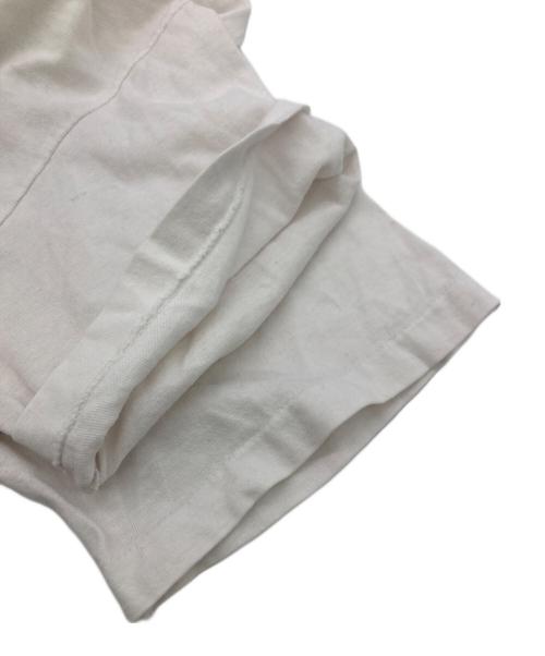 Hanes（ヘインズ）Hanes (ヘインズ) 90s ME?STRESSED? アートプリントTシャツ ホワイト サイズ:Mの古着・服飾アイテム