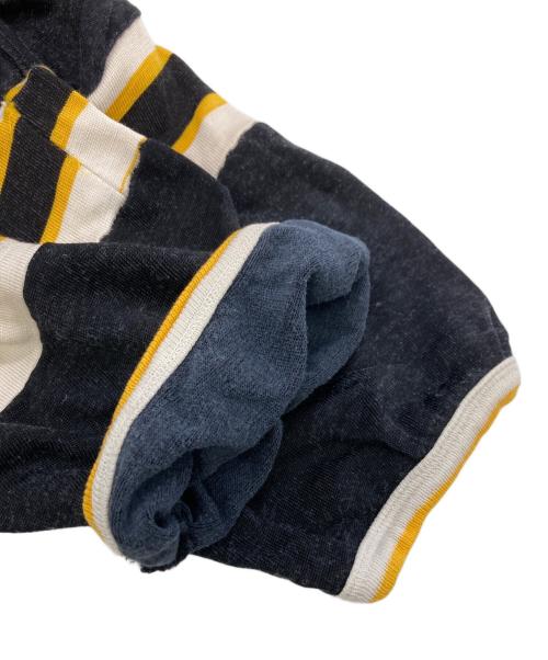 DURACK（デュラック）DURACK (デュラック) 60s  VネックフットボールTシャツ ブラック サイズ:Lの古着・服飾アイテム
