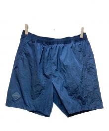 Bristol（ブリストル）の古着「BIG LOGO NYLON EASY SHORTS」｜ネイビー