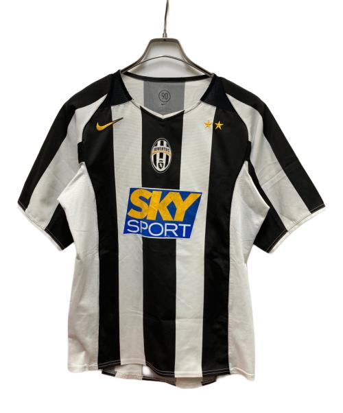 NIKE（ナイキ）NIKE (ナイキ) ゲームシャツ 2004-05 JUVENTUS ホワイト×ブラック サイズ:Sの古着・服飾アイテム