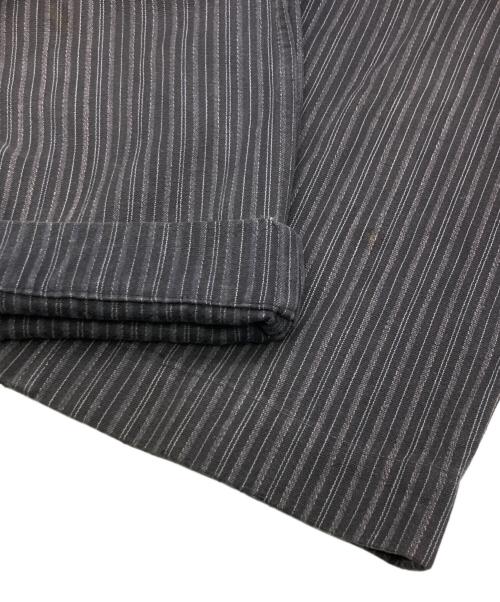 Barbe Bleue（バルブ ブルー）Barbe Bleue (バルブ ブルー) 50s-60sコットンストライプパンツ ブラック サイズ:不明の古着・服飾アイテム