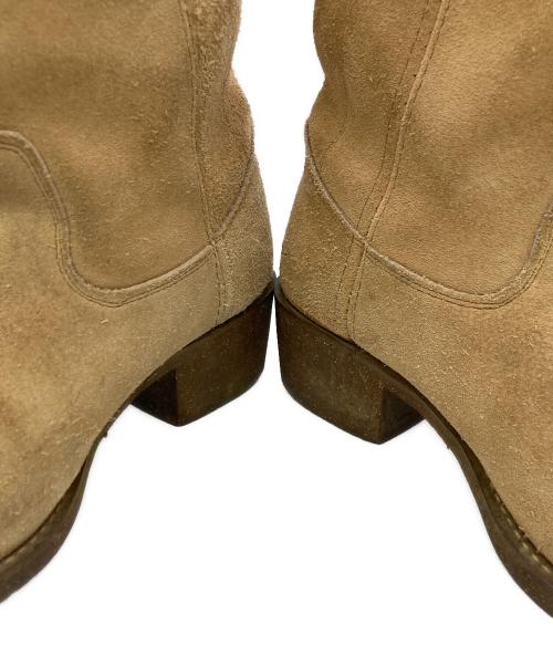 GEORGIA GIANT（ジョージアジャイアント）GEORGIA GIANT (ジョージアジャイアント) スウェードペコスタイプブーツ ベージュ サイズ:7 1/2の古着・服飾アイテム