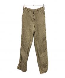 DIESEL（ディーゼル）の古着「ブーツカットストレートパンツ」｜ベージュ