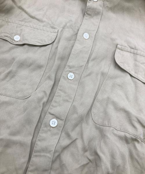 PERRY ELLIS（ペリーエリス）PERRY ELLIS (ペリーエリス) レーヨンシャツ ベージュ サイズ:Mの古着・服飾アイテム