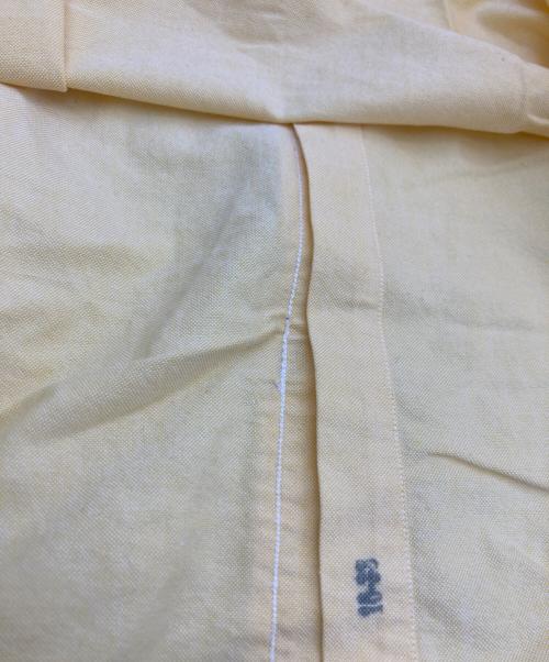 RALPH LAUREN（ラルフローレン）RALPH LAUREN (ラルフローレン) ボタンダウンシャツ イエロー サイズ:16の古着・服飾アイテム