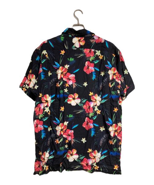 Engineered Garments（エンジニアド ガーメンツ）Engineered Garments (エンジニアド ガーメンツ) Camp Shirt/キャンプシャツ ピンク×ブラック サイズ:Lの古着・服飾アイテム