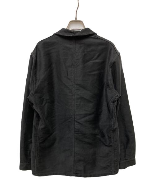 MONT ROUGE（モンルージュ）MONT ROUGE (モンルージュ) ブラックモールスキンジャケット ブラック サイズ:FREEの古着・服飾アイテム