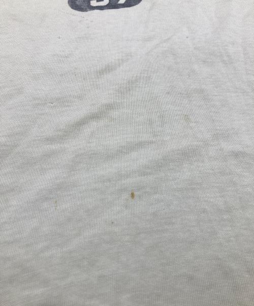 Champion（チャンピオン）Champion (チャンピオン) 70-80sフットボールTシャツ ベージュ サイズ:Mの古着・服飾アイテム