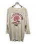 Champion（チャンピオン）の古着「70-80sフットボールTシャツ」｜ベージュ