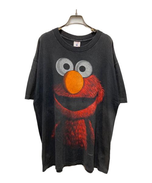 DELTA（デルタ）DELTA (デルタ) 90s ELMO Shadow プリントTシャツ ブラック サイズ:SIZE XL(肩幅59/身幅57/着丈72)の古着・服飾アイテム